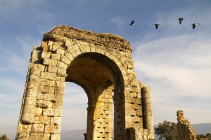 Arco romano de Cáparra